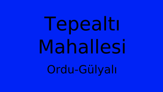 Tepealtı Mahallesi Thumbnail