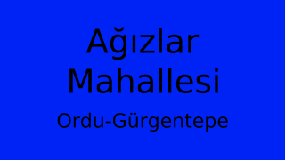 Ağızlar Mahallesi Thumbnail