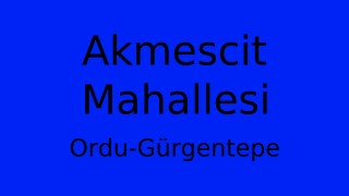 Akmescit Mahallesi Thumbnail