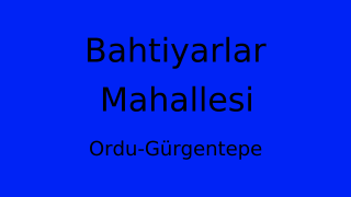 Bahtiyarlar Mahallesi Thumbnail