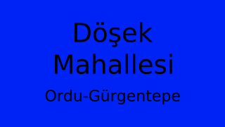 Döşek Mahallesi Thumbnail