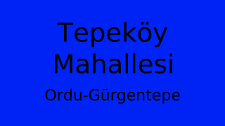 Tepeköy Mahallesi Thumbnail