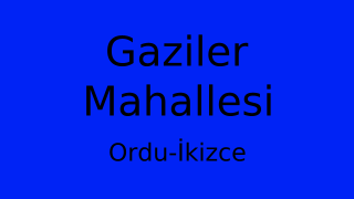 Gaziler Mahallesi Thumbnail