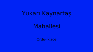 Yukarı Kaynartaş Mahallesi Thumbnail