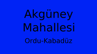 Akgüney Mahallesi Thumbnail