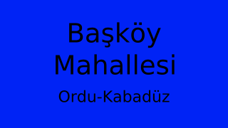 Başköy Mahallesi Thumbnail