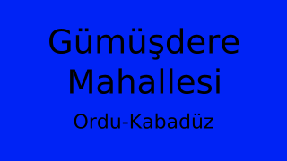 Gümüşdere Mahallesi Thumbnail