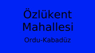 Özlükent Mahallesi Thumbnail