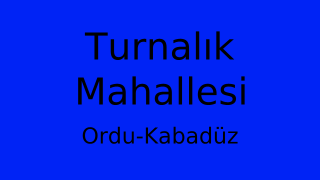 Turnalık Mahallesi Thumbnail
