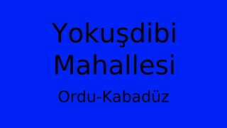 Yokuşdibi Mahallesi Thumbnail