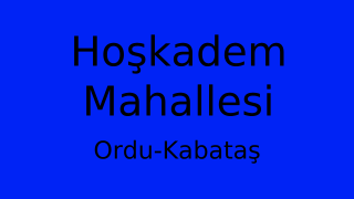Hoşkadem Mahallesi Thumbnail