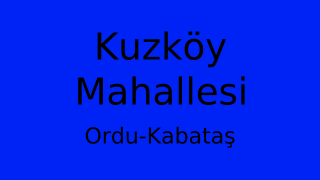 Kuzköy Mahallesi Thumbnail