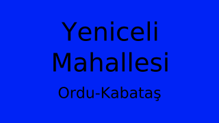 Yeniceli Mahallesi Thumbnail