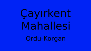 Çayırkent Mahallesi Thumbnail