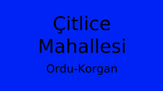 Çitlice Mahallesi Thumbnail