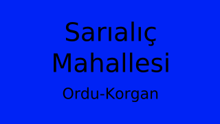 Sarıalıç Mahallesi Thumbnail