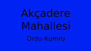 Akçadere Mahallesi Thumbnail