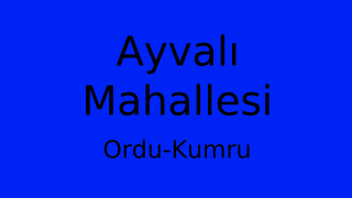 Ayvalı Mahallesi Thumbnail