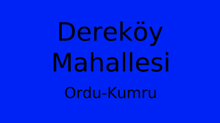 Dereköy Mahallesi Thumbnail