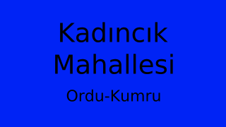 Kadıncık Mahallesi Thumbnail