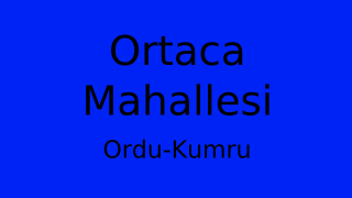 Ortaca Mahallesi Thumbnail