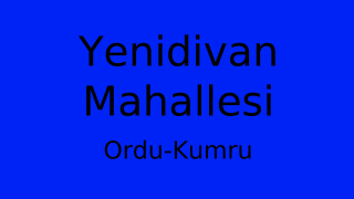Yenidivan Mahallesi Thumbnail