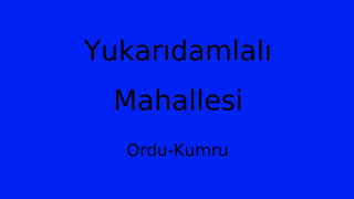Yukarıdamlalı Mahallesi Thumbnail
