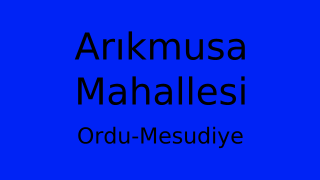 Arıkmusa Mahallesi Thumbnail
