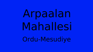 Arpaalan Mahallesi Thumbnail