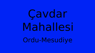 Çavdar Mahallesi Thumbnail