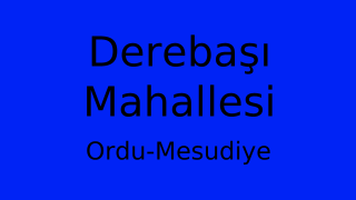 Derebaşı Mahallesi Thumbnail