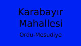 Karabayır Mahallesi Thumbnail