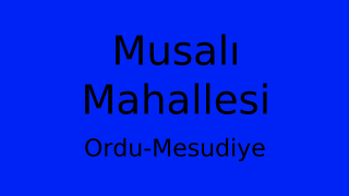 Musalı Mahallesi Thumbnail