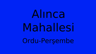 Alınca Mahallesi Thumbnail