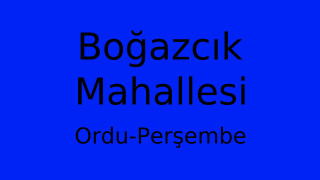 Boğazcık Mahallesi Thumbnail
