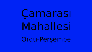 Çamarası Mahallesi Thumbnail