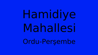 Hamidiye Mahallesi Thumbnail