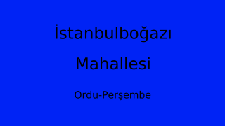 İstanbulboğazı Mahallesi Thumbnail