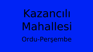 Kazancılı Mahallesi Thumbnail
