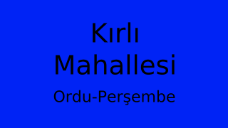 Kırlı Mahallesi Thumbnail