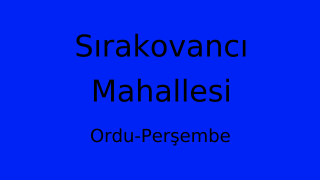 Sırakovancı Mahallesi Thumbnail