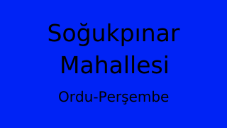 Soğukpınar Mahallesi Thumbnail