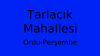 Tarlacık Mahallesi Thumbnail
