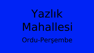 Yazlık Mahallesi Thumbnail