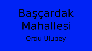 Başçardak Mahallesi Thumbnail