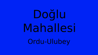 Doğlu Mahallesi Thumbnail