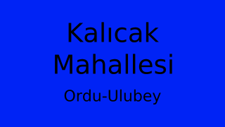 Kalıcak Mahallesi Thumbnail