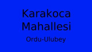 Karakoca Mahallesi Thumbnail