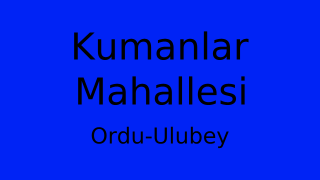 Kumanlar Mahallesi Thumbnail