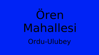 Ören Mahallesi Thumbnail